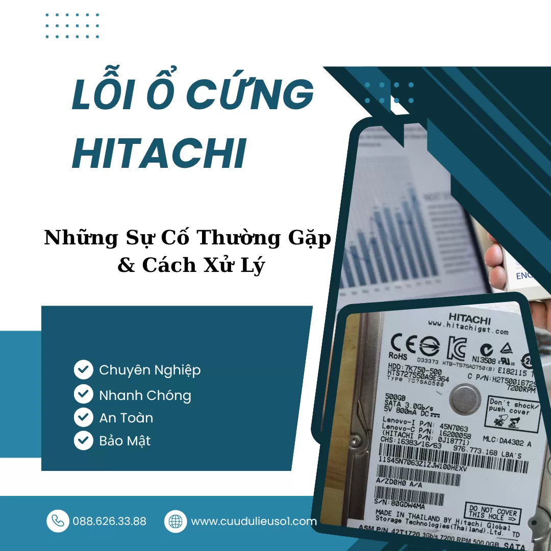 Lỗi Ổ Cứng Hitachi: Những Sự Cố Thường Gặp & Cách Xử Lý Đơn Giản
