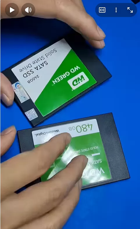 Khôi phục thành công dữ liệu từ 2 ổ SSD Western Digital Green 480GB bị lỗi không nhận