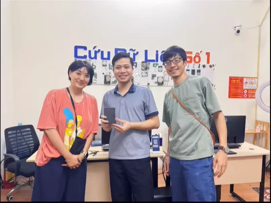 CASE THỰC TẾ: KHÔI PHỤC DỮ LIỆU CHO KHÁCH HÀNG ĐẾN TỪ NHẬT BẢN