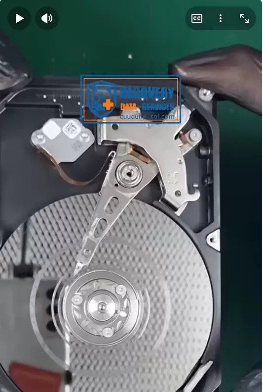 Ổ cứng Seagate bị xước đĩa – Khi cơ hội khôi phục gần như bằng 0