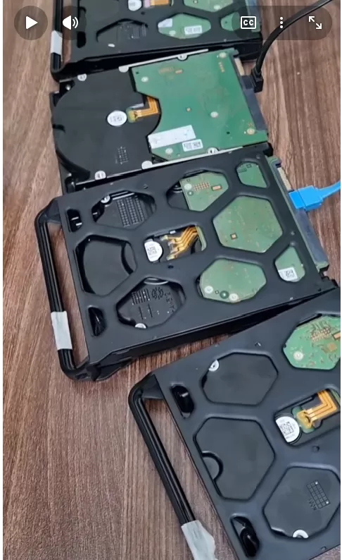 Cứu dữ liệu Raid 5 chứa hơn 25TB dữ liệu