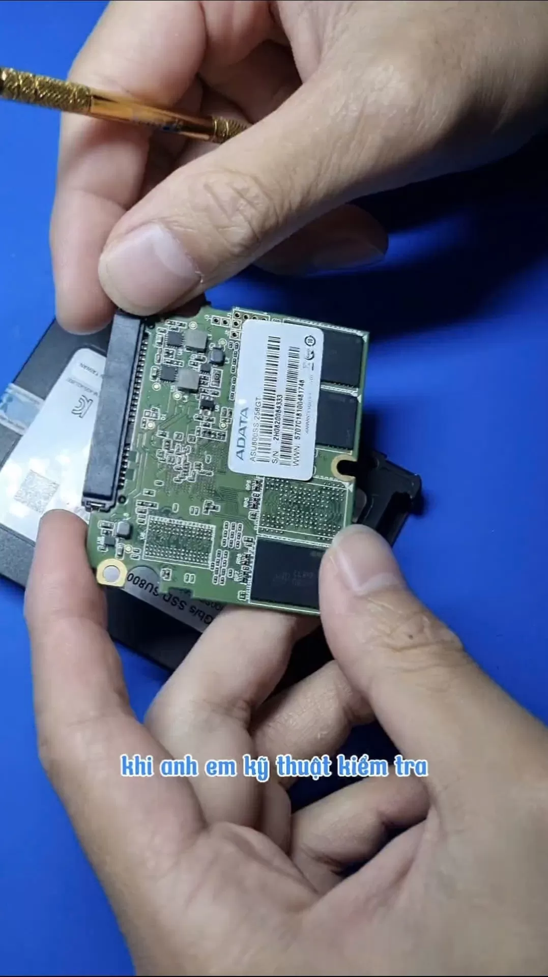 Khôi phục dữ liệu thành công ổ cứng SSD ADATA 240GB đã bị can thiệp